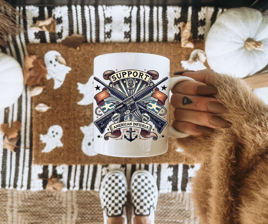 Retro Support Mug